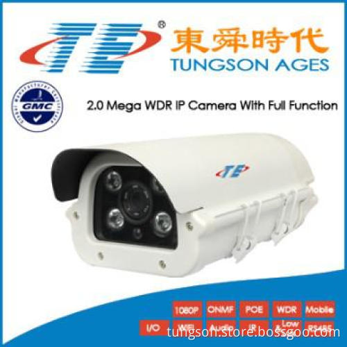 2.0 Mega WDR CCTV Camera With 4 LED For 60M Support POE